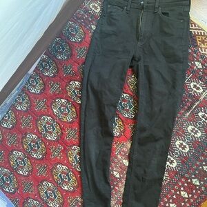 Rag & Bone Black Skinny Jeans Sleek Fit